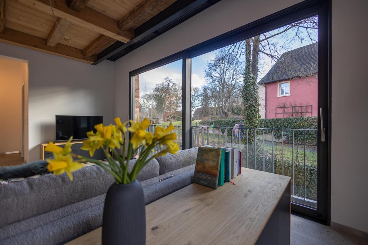 Modernes Ferien- Und Messezimmer In Idyllischer Lage 北施泰门 外观 照片